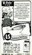 1961 Print Ad L&S Mirrolures Fishing Lures Bradley,Illinois & Clearwater,FL picture