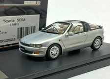 po Hi Story HS144SL 1991 TOYOTA SERA SILVER JDM resin 1:43 scale model car picture
