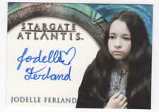 Jodelle Ferland as Harmony Stargate Atlantis Seasons 3 & 4 Autograph Card Auto picture