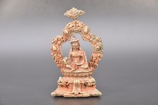 eBay Title: Antique Himalayan Brass Ganesha Statue - Tibetan Buddhist Ganapati picture