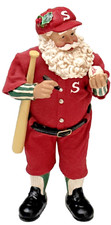 VTG Clothtique Possible Dreams Santa Autograph For a Fan Baseball Figurine 1996 picture