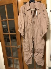 GenuineGI Combat Vehicle Crewmen Coveralls CVC Nomex Desert Tan Large Short NWT picture