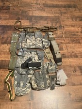 VTG USGI Military Gear Lot OF 14 BELTS POUCHES, OLIVE GREEN, NAM, CAMO SEE PIX picture