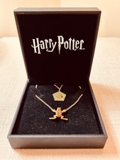 Brand New, Swarovski Crystals Harry Potter Chocolate Frog Necklace - Limited picture