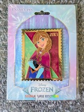 (SEALED) Disney Royal Stamp Frozen Anna Pin picture