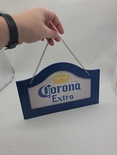 Corona Extra Officially Licensed  Vintage Beer Sign Wood 12x7 Bar Sign Man Cave picture