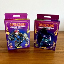 Riot Games Riftbound LoL TCG Champion Decks Vi & Vex 2 Decks EN 40 Cards picture