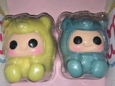 Hyojo Gummy Bear Candy Opened Box - Lot of 2 - Ultra Rare Blue, Common Yellow picture
