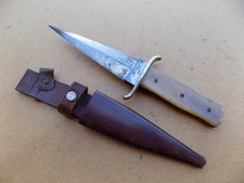 Old Antique French Depose Fighting Knife Dagger picture