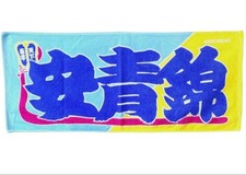 Aonishiki Nobori-Style Sumo Wrestler Towel - Grand Sumo Rikishi picture