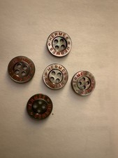 Set of 5 authentic Hermès-style buttons 12.5 mm picture