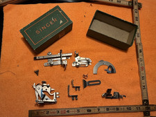 Vintage 1936 Singer Sewing Machine Attachments Set 371109 Simanco Featherweight picture