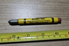 Vintage Messner Bros Terre Hill PA Advertising Bullet Pencil picture