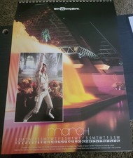 1986 Walt Disney World Official Promotional Calendar Michael Jackson Captain EO picture