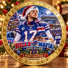 Bills Mafia Christmas Commemorative Coin 2026 picture