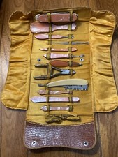 RARE - Antique Manicure, Grooming Set / Tools oddities picture
