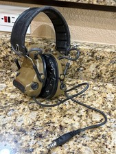 3M PELTOR ComTac V Tactical Headset Single Comm Kit Military 88078-00000 Tested picture