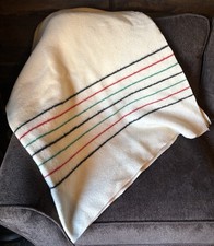 Vintage Pendleton Yellowstone Blanket - 100% Wool Made In USA picture