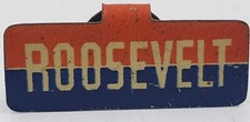VTG 1936 Franklin Roosevelt FDR TAB campaign button political presidential picture