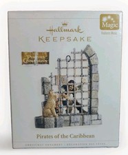 2006 Hallmark Pirates Caribbean Jack Sparrow Magic Musical Ornament NOS Sealed picture