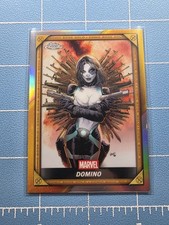 2025 Topps Chrome Marvel - CB-17 - Domino #2 - Regular Base picture