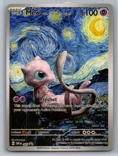 Mew  With The Starry Night ART CARD  Pokemon TCG  picture