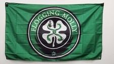 Quality FLOGGING MOLLY Flag 150 x 90cm Banner for the Man Cave Shed logo Band picture