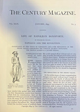 1895 Napoleon Bonaparte in French Revolution Rhone Valley Valence Jemmapes picture