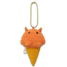 Naitou Design Ice Friends Octopus Mascot Keychain 9cm Underwater Walk New picture