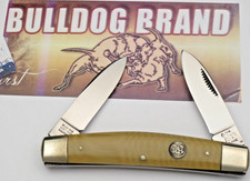 Vintage 1996 BULLDOG BRAND Solingen Single Dog Stamp Congress Knife - WATERFALL picture