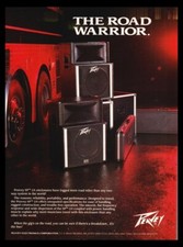 1989 Peavey SP-2A Amps- Road Warrior-Print ad / mini-poster-VTG Rock music ORIG. picture