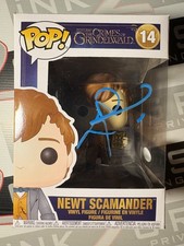 Eddie Redmayne Signed Newt Scamander Funko Pop Autograph ACOA Fantastic Beasts picture
