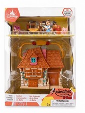 NEW Disney Littles Aurora Sleeping Beauty Cottage Play Set Animators' Collection picture