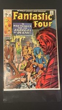 Fantastic Four #96 (Mar 1970) The Mad Thinker's Androids of Death picture