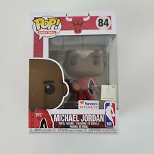 Funko Pop Michael Jordan #84 Fanatics Exclusive Red Warm Ups Chicago Bulls New picture