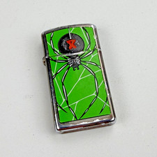 Vintage 1994 Zippo Barrett Smythe Black Widow Spider Surprise Lighter A Zippo X picture