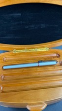 Rotring 900 Fountain Pen Matte Silver Fine F Nib Germany Vintage picture