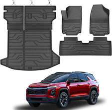 Floor Mats for 2025 2026 2027 Chevy Equinox (Only Gas) & GMC Terrain, All-Weathe picture