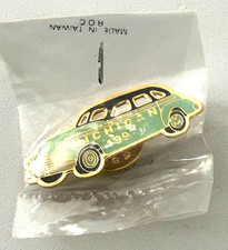 Vintage Odyssey of the Mind Michigan 90's Old Car New Old stock Pin picture