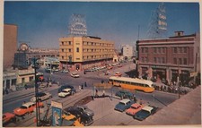 Vintage Postcard Ciudad Juarez Mexico Chihuahua Classic Cars AA2 picture