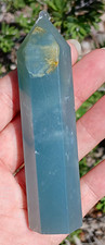 76g Natural Blue Onyx Sardonyx Crystal Tower picture