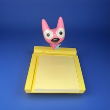 Vtg Hallmark Hoops & Yo-yo Post It Note Holder Read 4” picture