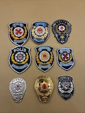 Authentic Turkish Police Patches picture