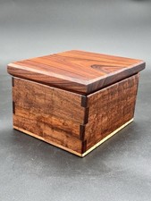 Pomelle Granadillo & Bolivian Rosewood and Curly Maple - Hinged Boxes picture