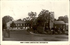 Northampton Northamptonshire Abbey & Church c1900s-10s Real Photo Postcard picture