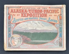 1909 Alaska Yukon Pacific Exposition Seattle World's Fair Souvenir Book AYP picture