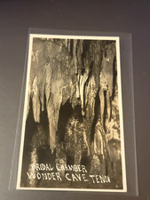 The Bridal Chamber Wonder Cave TN Real Photo Postcard Unposted picture