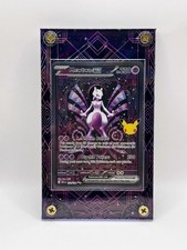 Mewtwo ex 151/128 30th Celebration EXTENDED ART SMART CASE ( CARD NOT INCLUDED) picture