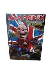 Neca Iron Maiden Eddie The Trooper Rock Head Knocker Figure NEW picture