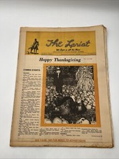 The Lariat Newspaper November 1976 / Happy Thanksgiving Volume 26 Number 11 picture
